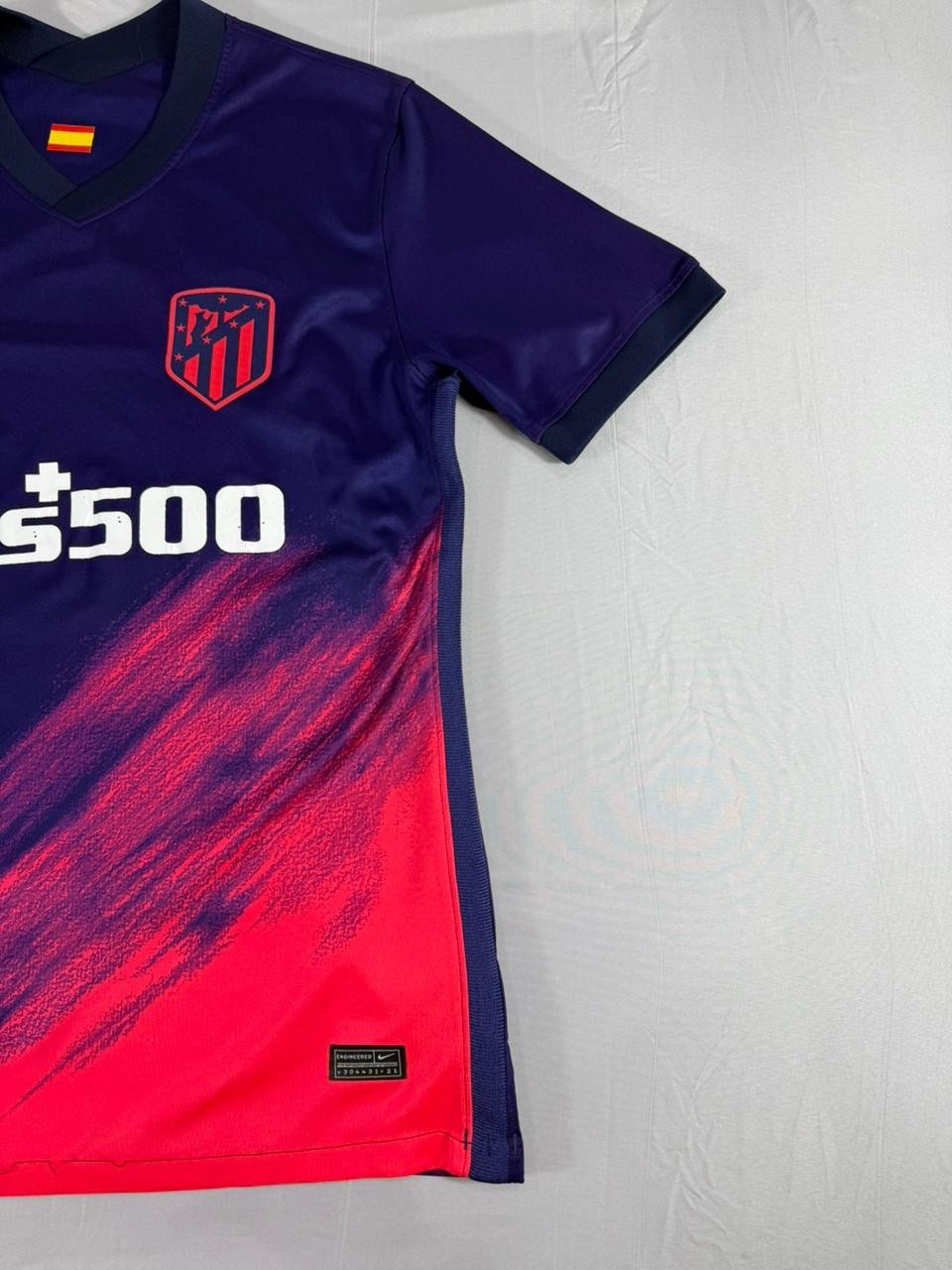 Nike Atletico Madrid Correa Jersey Plus500 Purple Red Football Shirt Men See