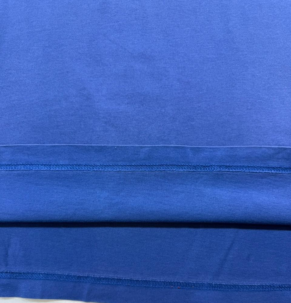 Tommy Hilfiger Men's Blue Organic Cotton T-Shirt Logo Short Sleeve Size L