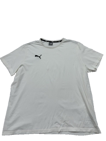 PUMA Men's White XXL Short Sleeve Crew Neck T-Shirt 6567-04
