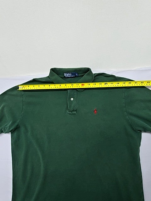 Polo Ralph Lauren Men's Green Classic Fit Polo Shirt Size L
