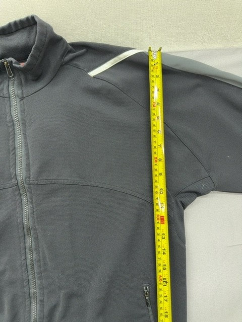 Nike Men's M Black Stripe Team Activewear Jacket Polyester