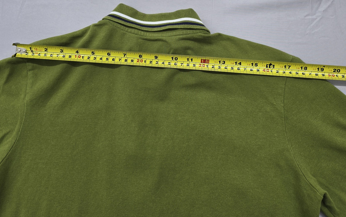 Kappa Men's Green Short Sleeve Polo Shirt Size M 100% Cotton