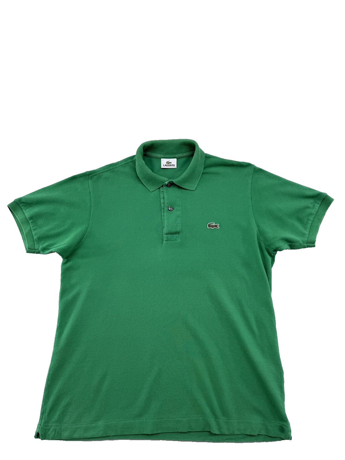 Lacoste Men Green Polo Shirt size 3 product image 2