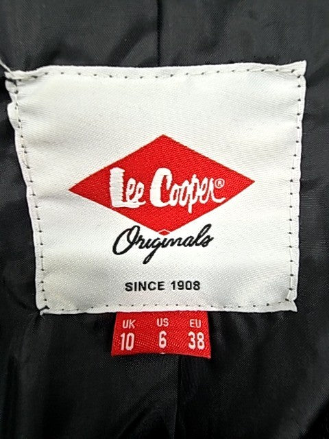 Lee Cooper Women Black Coat size 10 product image 3