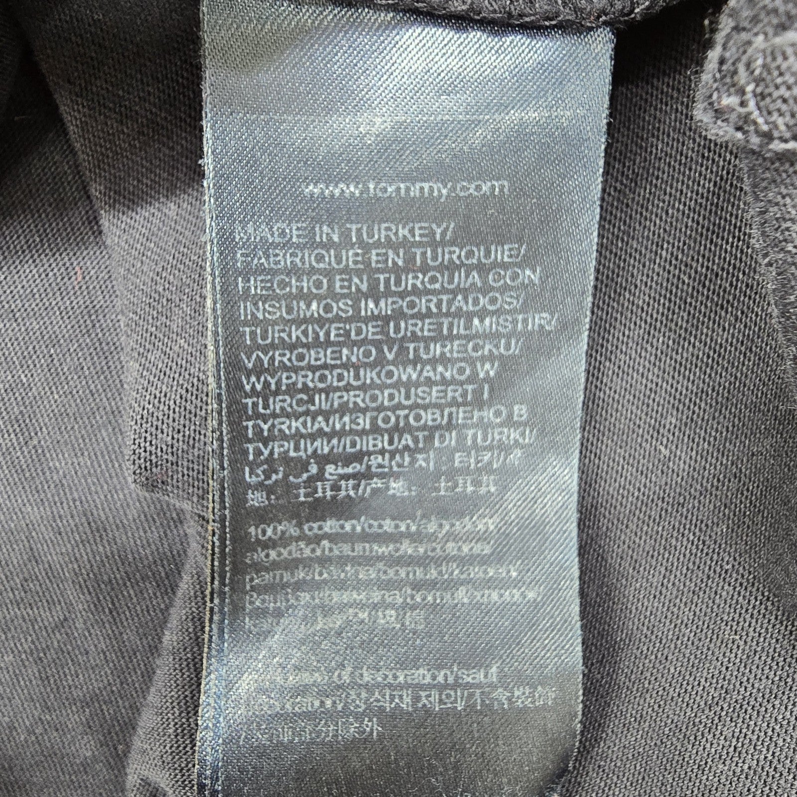 Tommy Hilfiger Men Navy T-Shirt size M product image 4