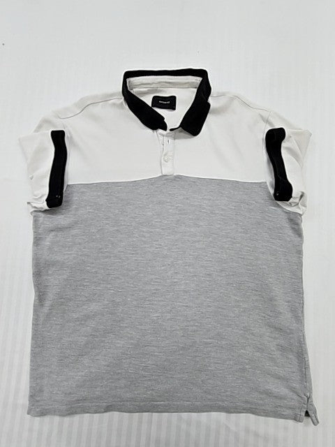 Reserved Men Black Polo Shirt size XL product image 1