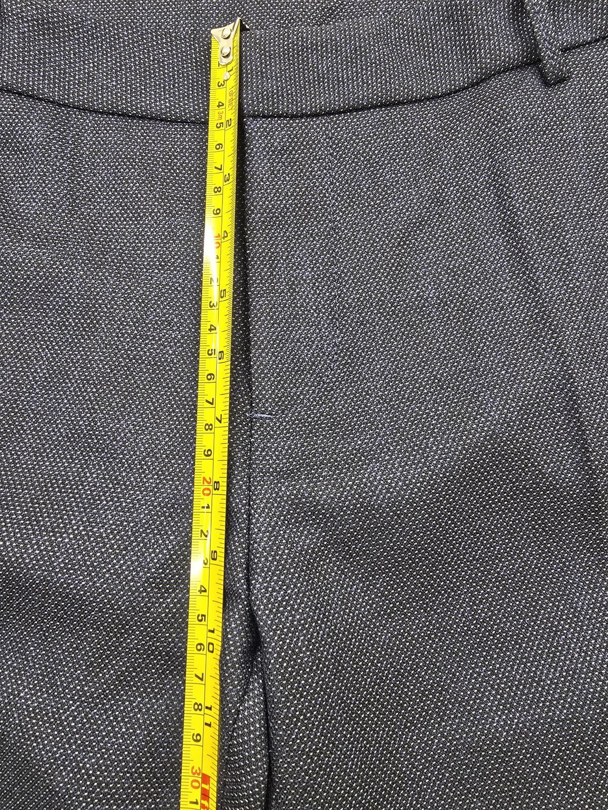 Reiko Liv Fancy Women's Navy Slim Straight Pants Sz 32 Stretch NWT