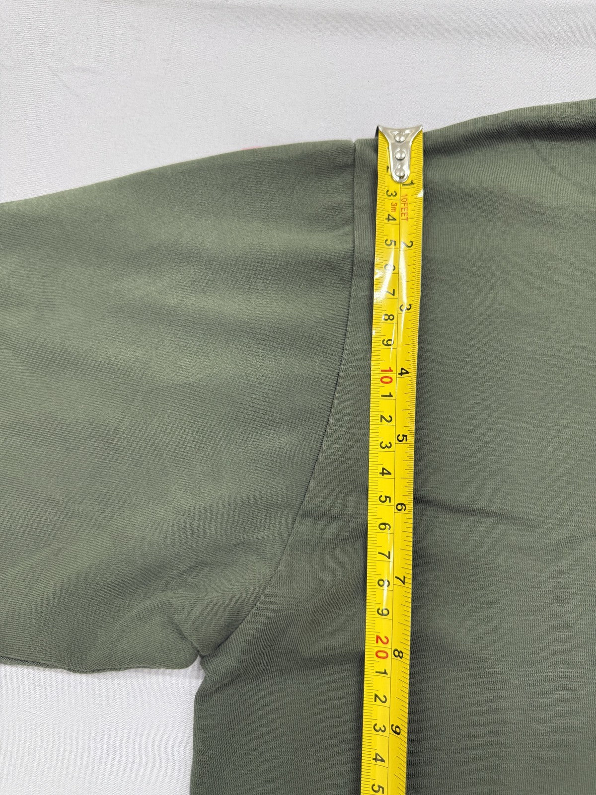 Nike Unisex Dark Green Oversized Logo T-Shirt Size S Short Sleeve