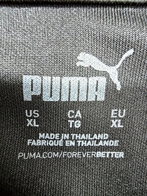 Puma Men's Black Half-Zip Training Jacket Size XL
