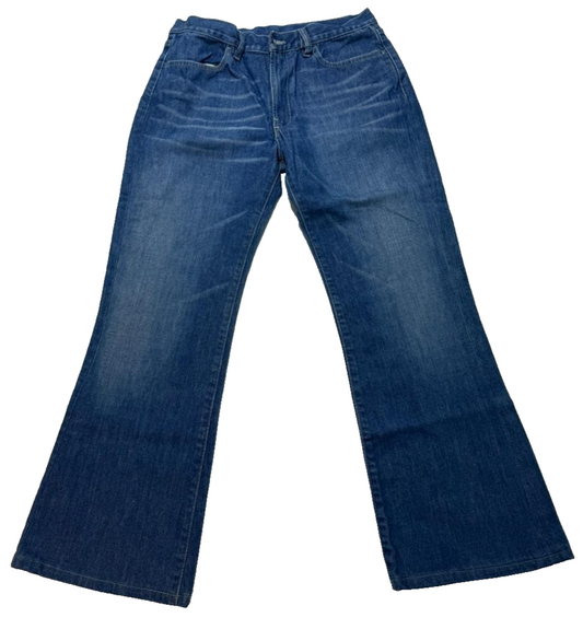 Women Diesel Only The Brave Blue Jeans | Made In Italy | Flared Boot Cotton | 31