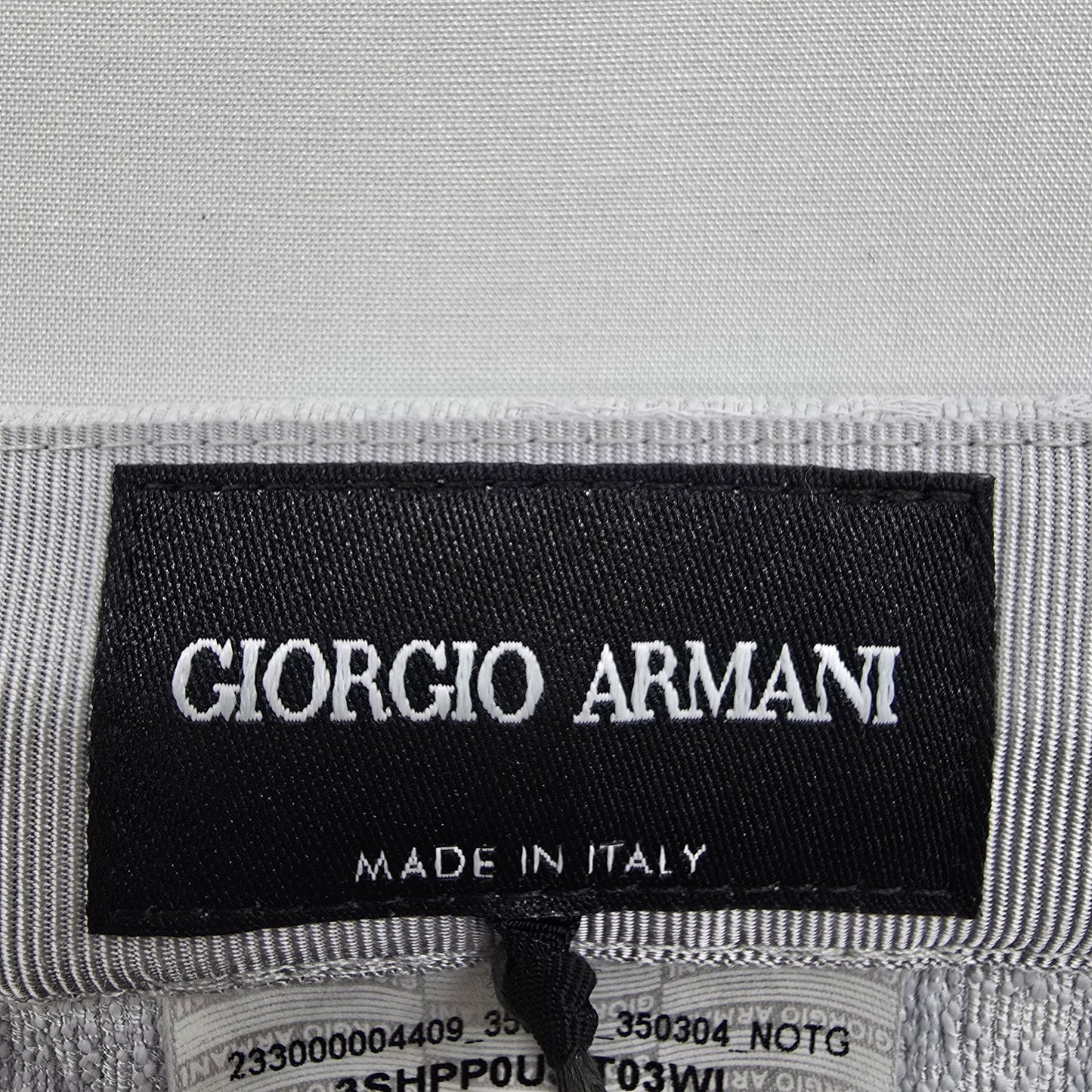 Giorgio Armani Women's Light Blue Wide Leg Pants Size 44