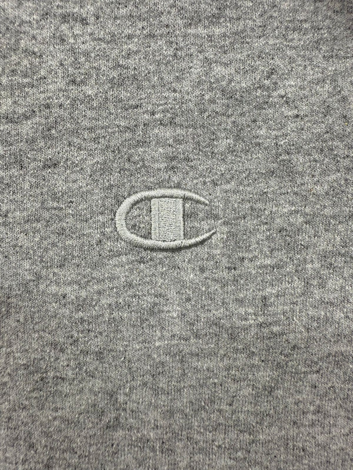 Champion Men's Gray Crewneck Fleece Sweatshirt Size M Regular
