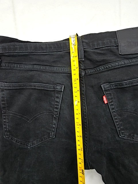 Levi's 502 Regular Taper Black Stretch Jeans 32x32 Men