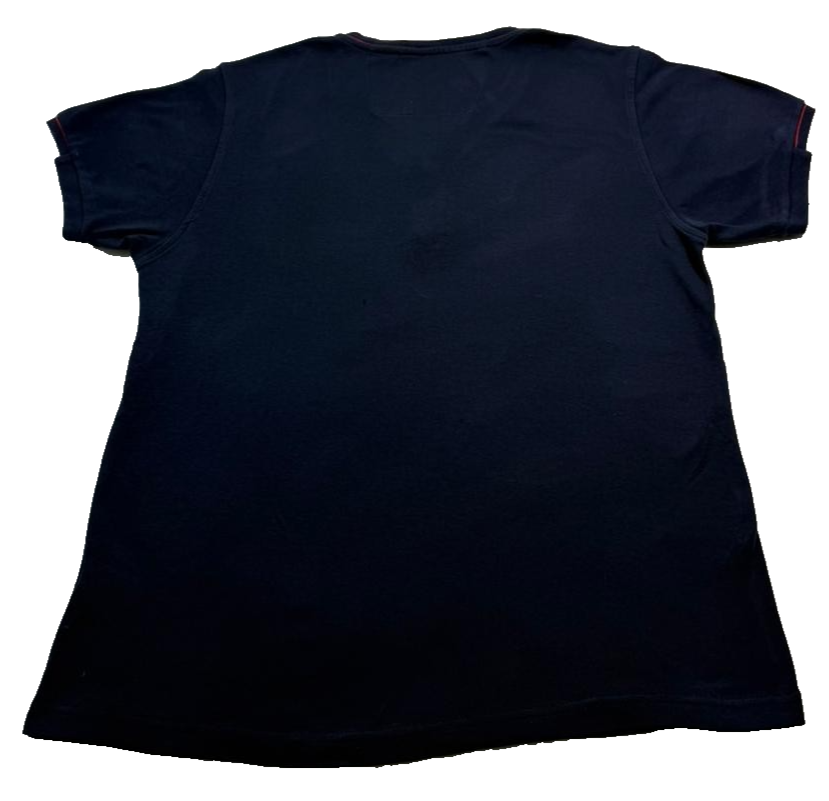 Tommy Hilfiger Men's Navy Blue Shirt, Size XL, Button Casual Short Sleeve