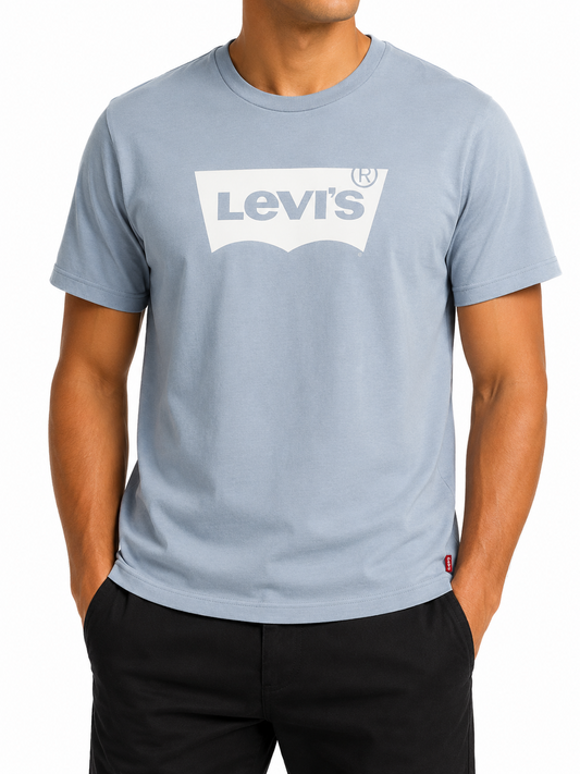 Levi's Youth Blue T-Shirt – Size L, Regular Fit, Logo
