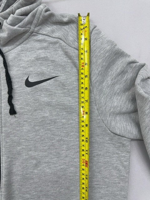 Nike Men's L Gray Pullover Hoodie Dri-FIT Long Sleeve L