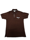Lacoste Men's Brown Polo Shirt – Size 3, Short Sleeve, Cotton