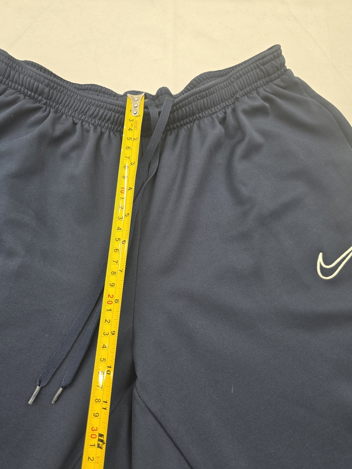 Nike Men's Navy Dri-FIT Soccer Tapered Pants L Drawstring