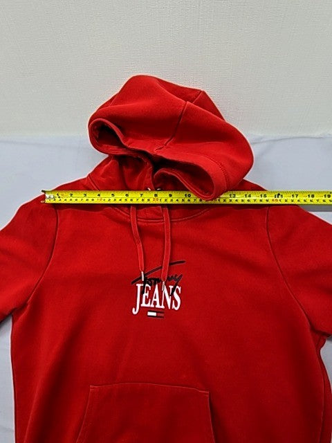 Tommy Jeans Men Red Hoodie size XL product image 6