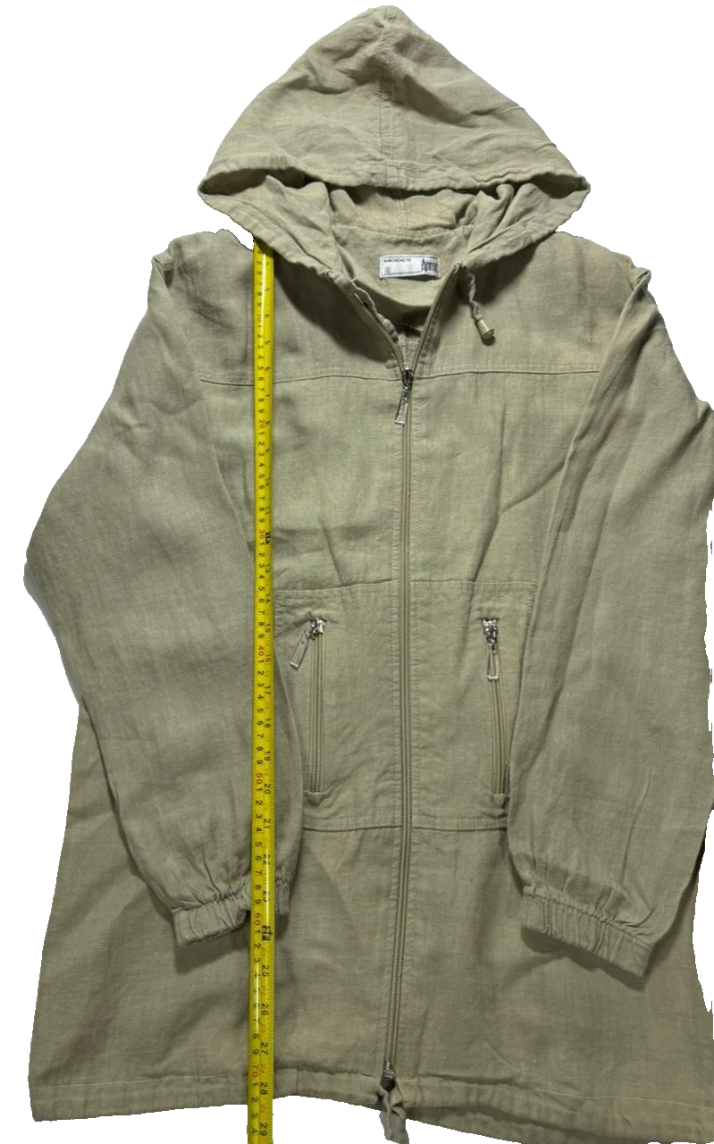 Zip Up Hooded Jacket For Men - Size 4