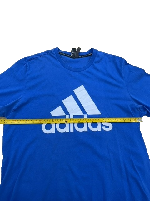 Adidas Men's Blue Crewneck Short Sleeve T-Shirt XL New