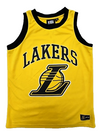 Primark Youth Yellow Jersey, LeBron James Lakers NBA, Basketball