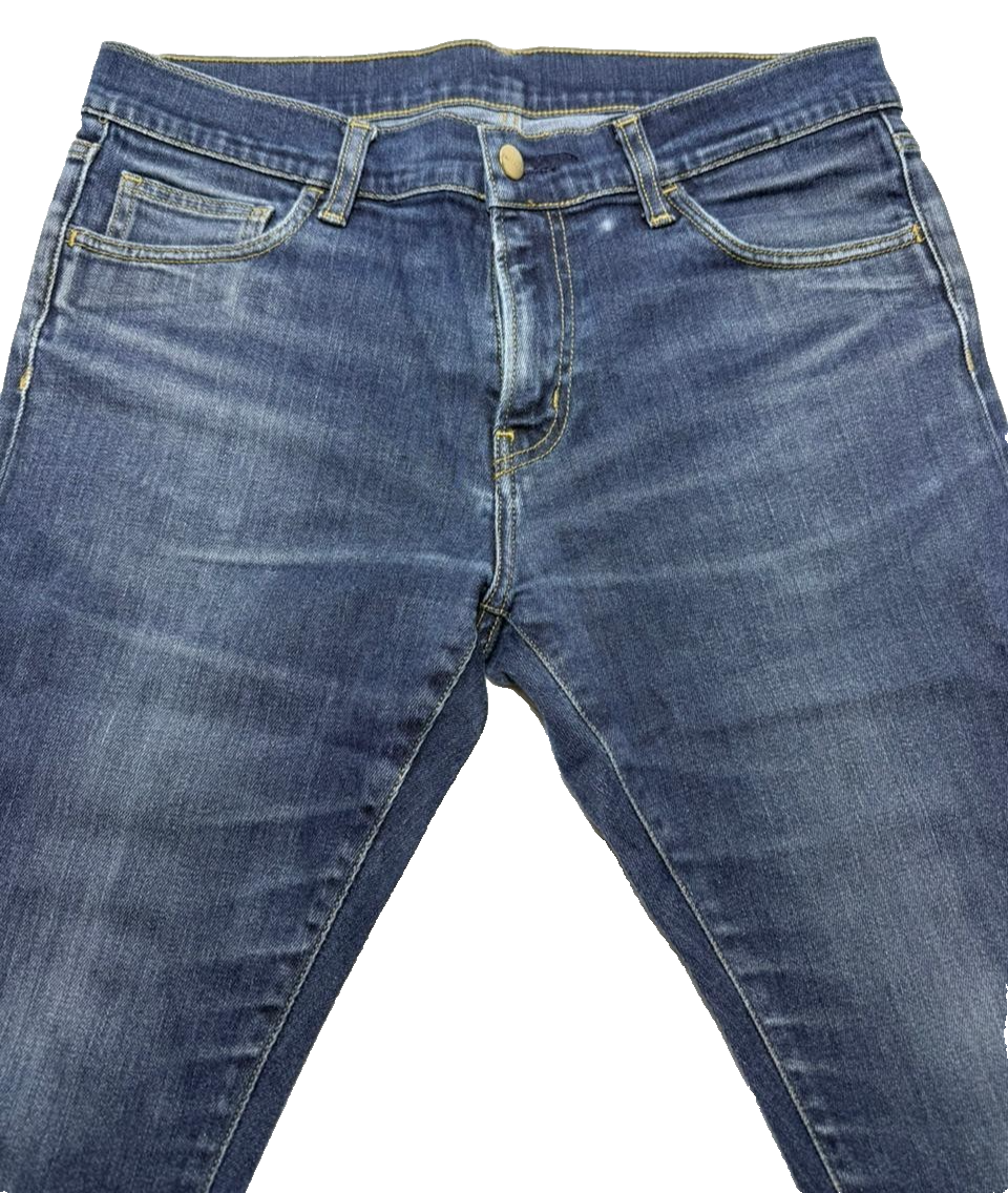 Carhartt Men's Rugged Relaxed Straight Jeans 32 X 32 | Blue | Made In Tunisia