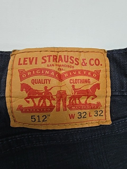 Levi's Men Black Jeans size W32 L32 product image 4