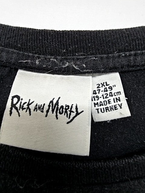 Rick and Morty Men Black T-Shirt size 2XL product image 3