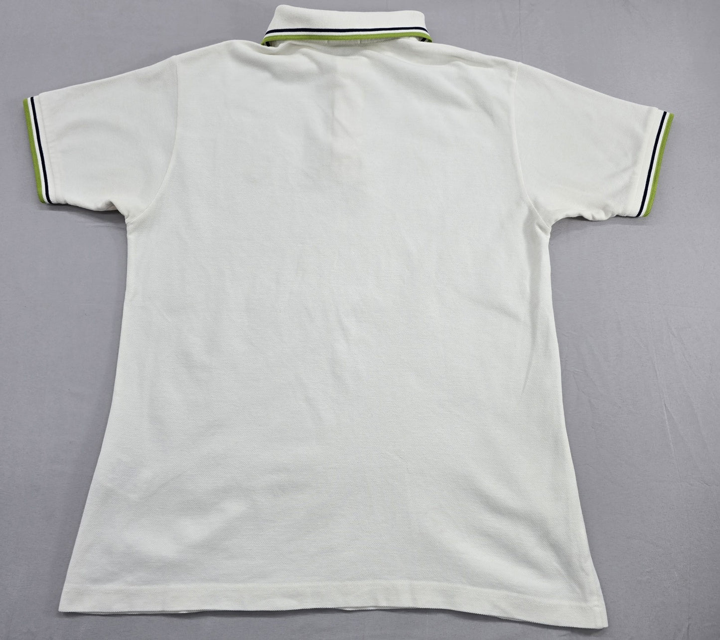 Fred Perry Kids White Polo Shirt 14Yrs Tipped Collar Laurel Wreath England