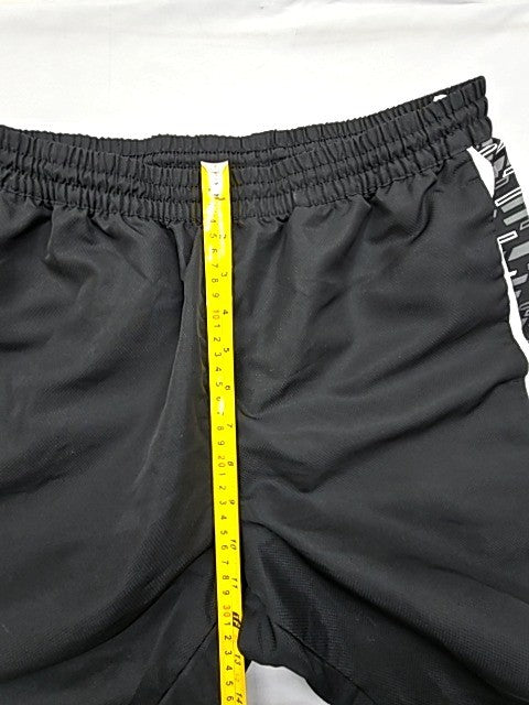 Kappa Men's Black Striped Swim Shorts Size M Nylon
