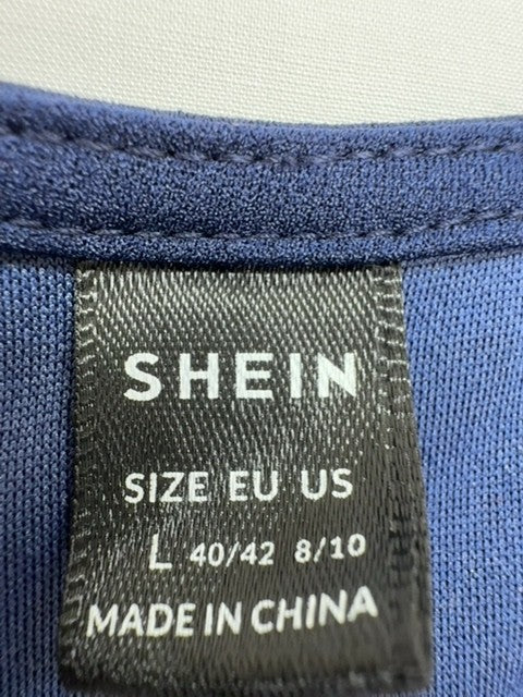 SHEIN Women Blue Sweater size L product image 3