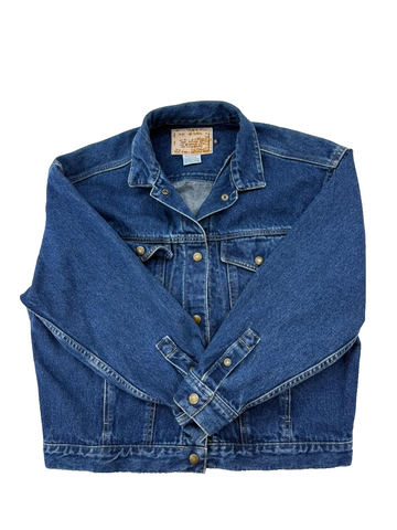 Levi's Blue Denim Trucker Jacket - Men's M - USA Made - Button Front