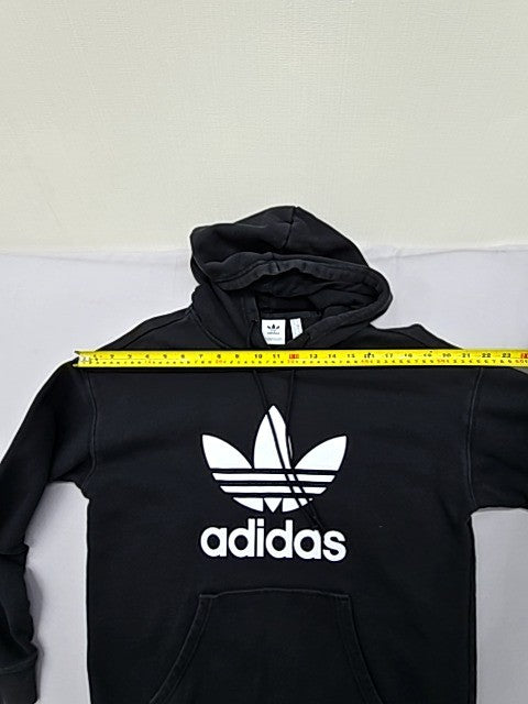 Adidas Trefoil Men's Black Pullover Hoodie S USA NWT