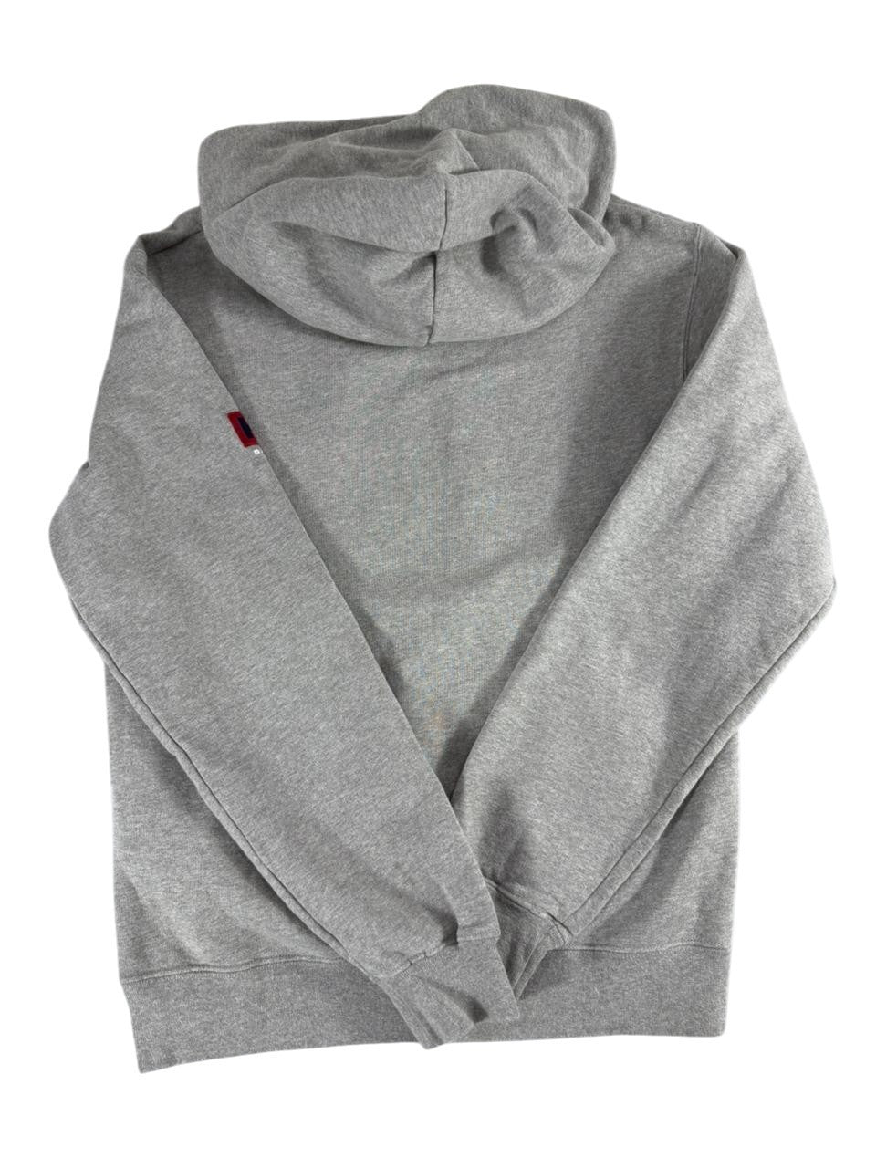 Helly Hansen Logo Hoodie Sweatshirt Grey Size XS Pullover