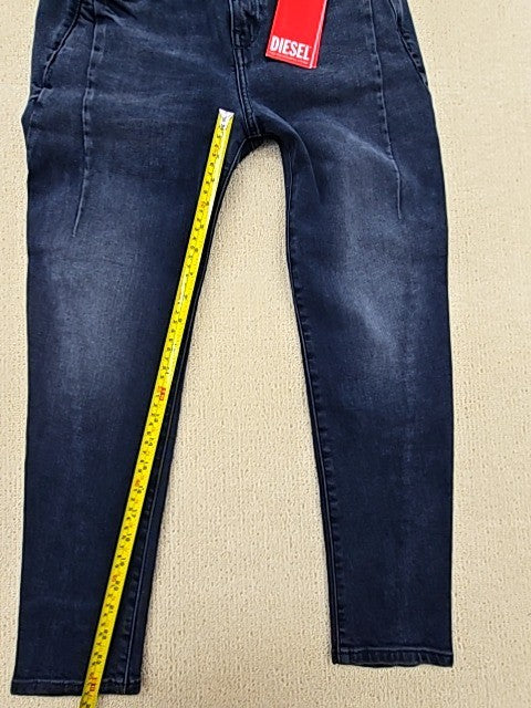 Diesel Women's Boyfriend Jeans W23 L32 Dark Wash Mid Rise