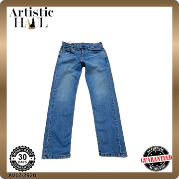Levi's Men's Blue 501 Straight Jeans W30xL30 Vintage Red Tab