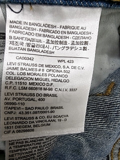 Levi's 559 Men's Medium Blue Relaxed Straight Jeans 38x30 Vintage