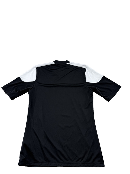 Adidas Unisex Black Jersey – Size S, One-off pre-loved from Artistic, Striped