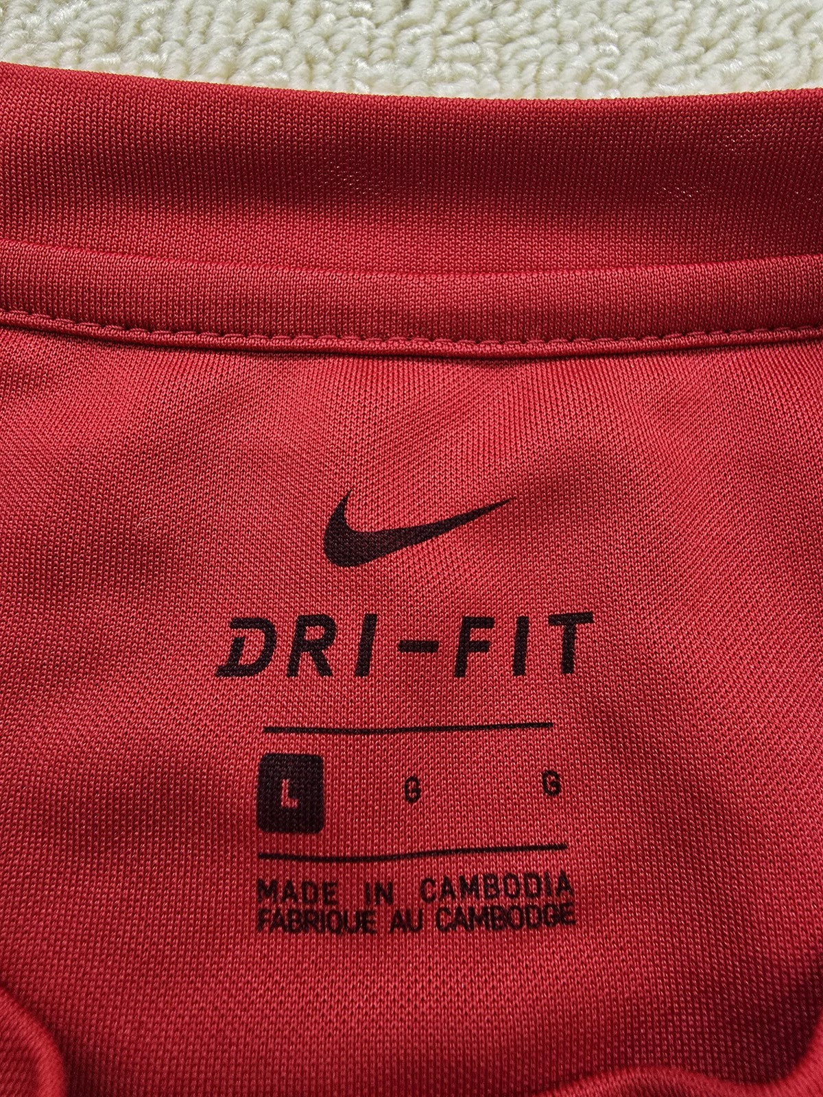 Nike Liverpool FC Home Jersey Red Dri-FIT Large