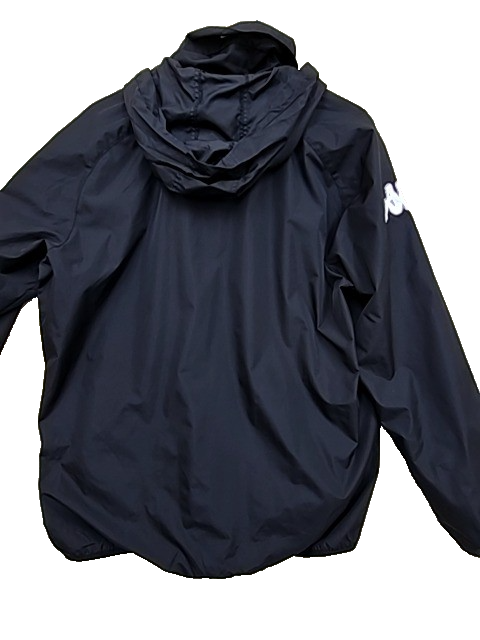 Kappa Inter Milan Hooded Sport Jacket Men's XX Large Black Zip