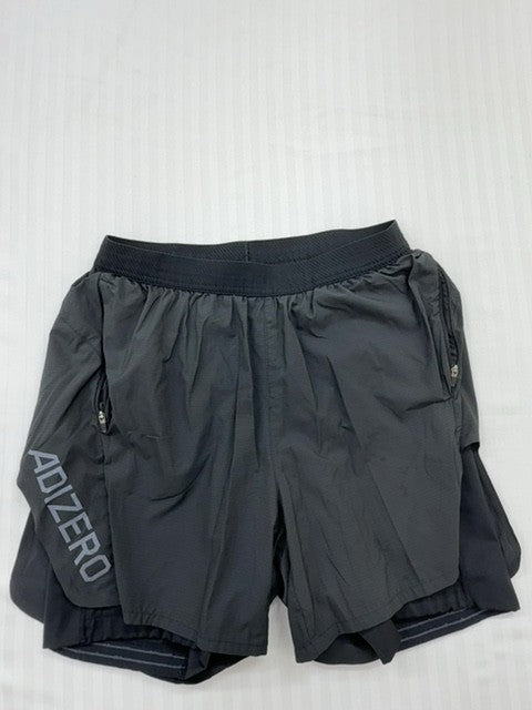 Adidas Men's Gray Shorts – Size M, Running