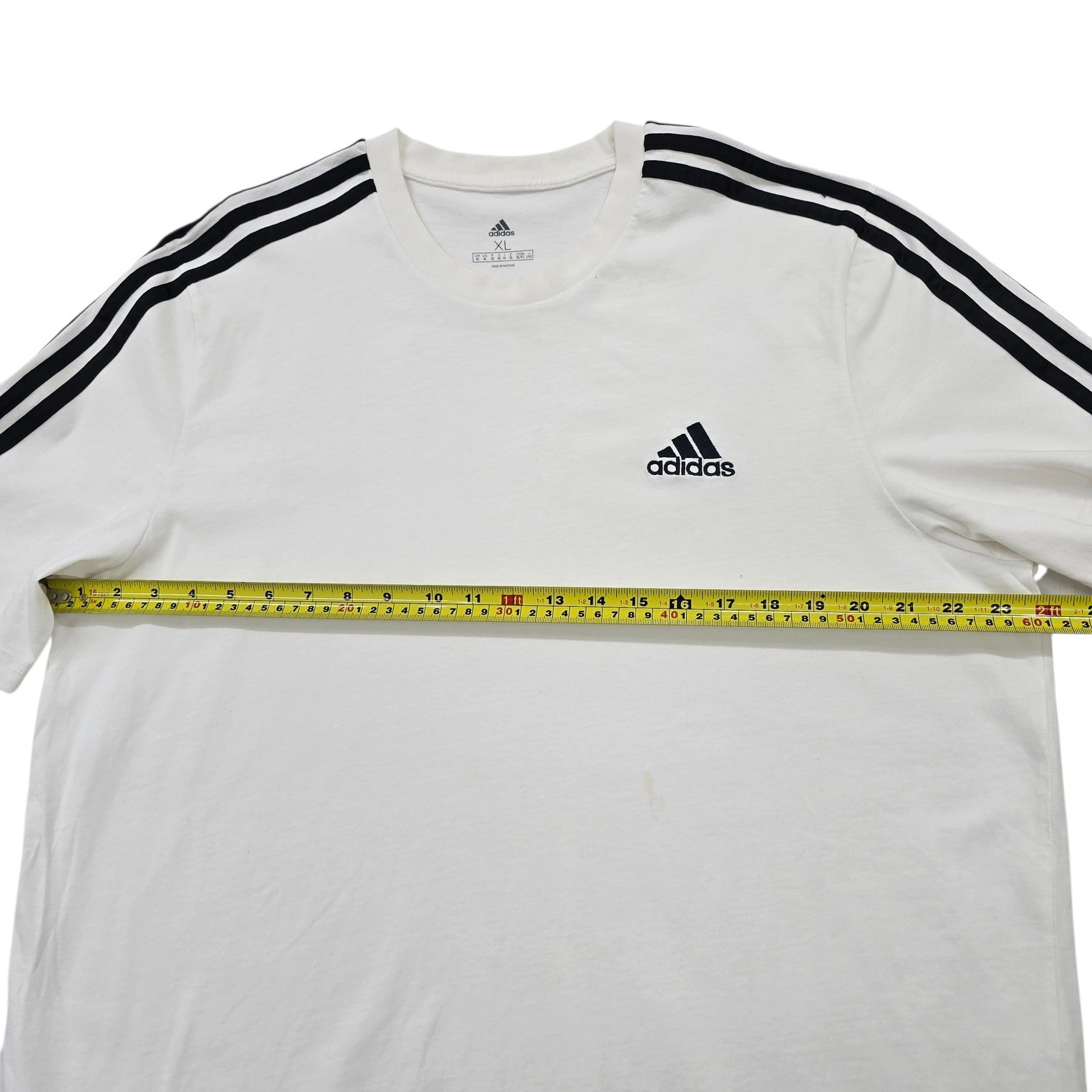 Adidas Men White T-Shirt size XL product image 7