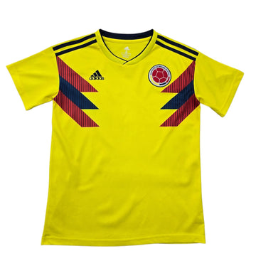 Adidas Unisex Yellow Colombia Soccer Jersey Size S New