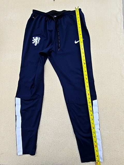 Nike Men's Blue Strike Track Pants Size M Dri-FIT Tapered