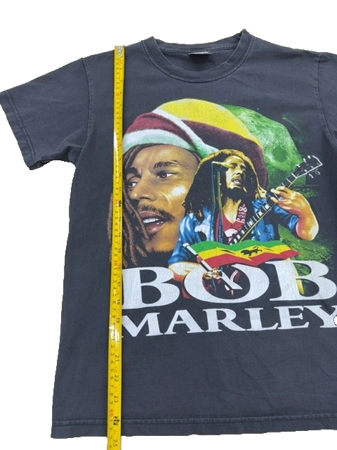 Zouari Ali Unisex Navy Reggae Cotton T-Shirt Size M