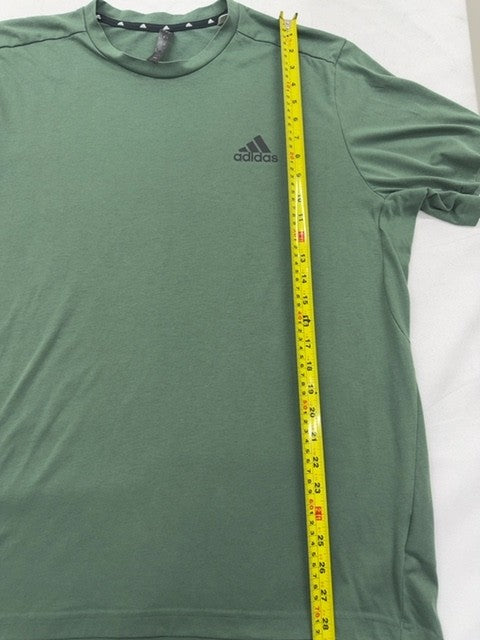 Adidas Techfit Men's Green XL Compression Training Tee Short Sleeve