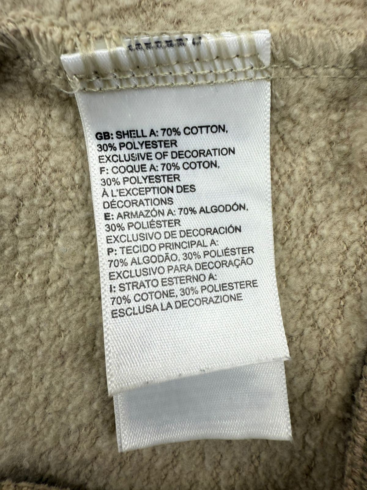 The North Face Women's Beige Pullover Hoodie Size M