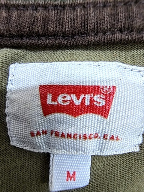 Levi's Men's Camo T-Shirt Size M Regular Fit Cotton Crew Neck
