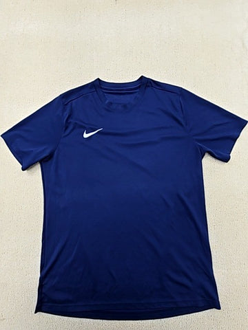 Nike Unisex Navy Dri-FIT Crewneck Short Sleeve Jersey Slim Fit